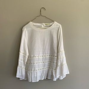 GIANNI BINI White Blouse Size M